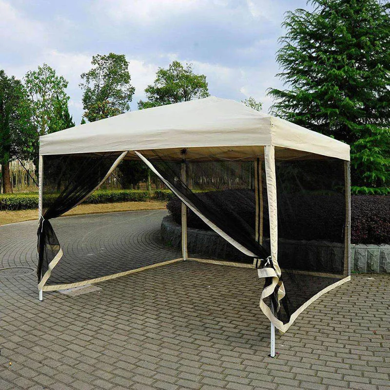

3x3m With Mosquito Net Waterproof Uv Polyester Gazebo