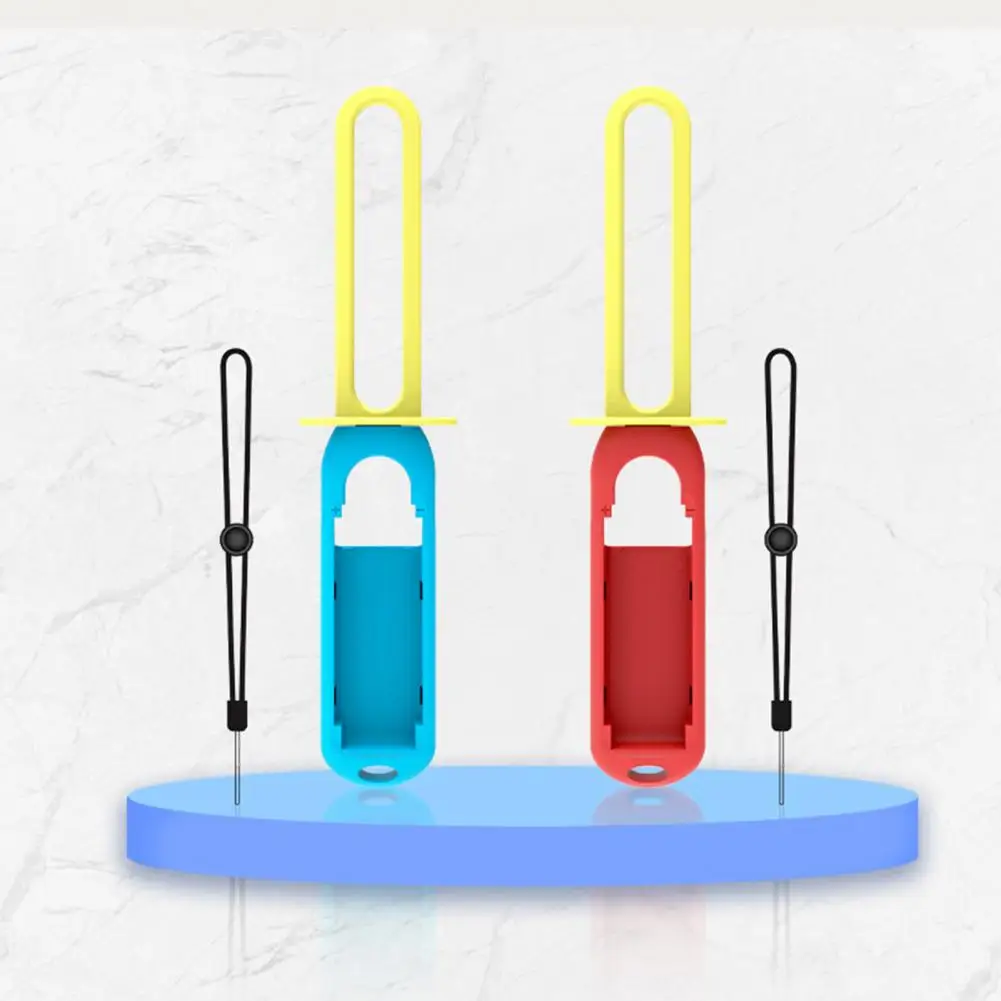 

Gamepad Grip 2Pcs Convenient with Wristband Portable Adjustable Hand Strap Game Lightsaber