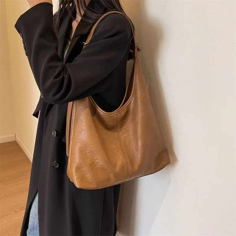 Женская сумка в стиле ретро для матери и ребенка новинка 2024 модная сумка-тоут