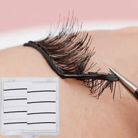 50 pcsbox eyelashes glue strips self adhesive lasting no glue needed easy to wear black glue strips natural look makeup tools