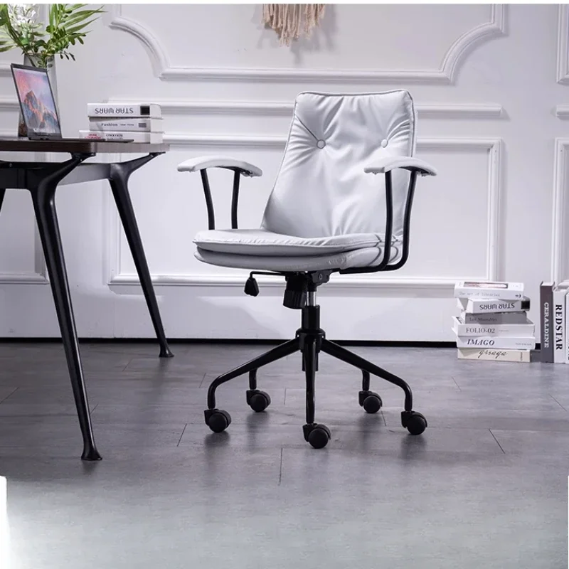 Для moderna naranja con elevación reposabrazos color gris suave удобная silla juegos Sillas eábtivas