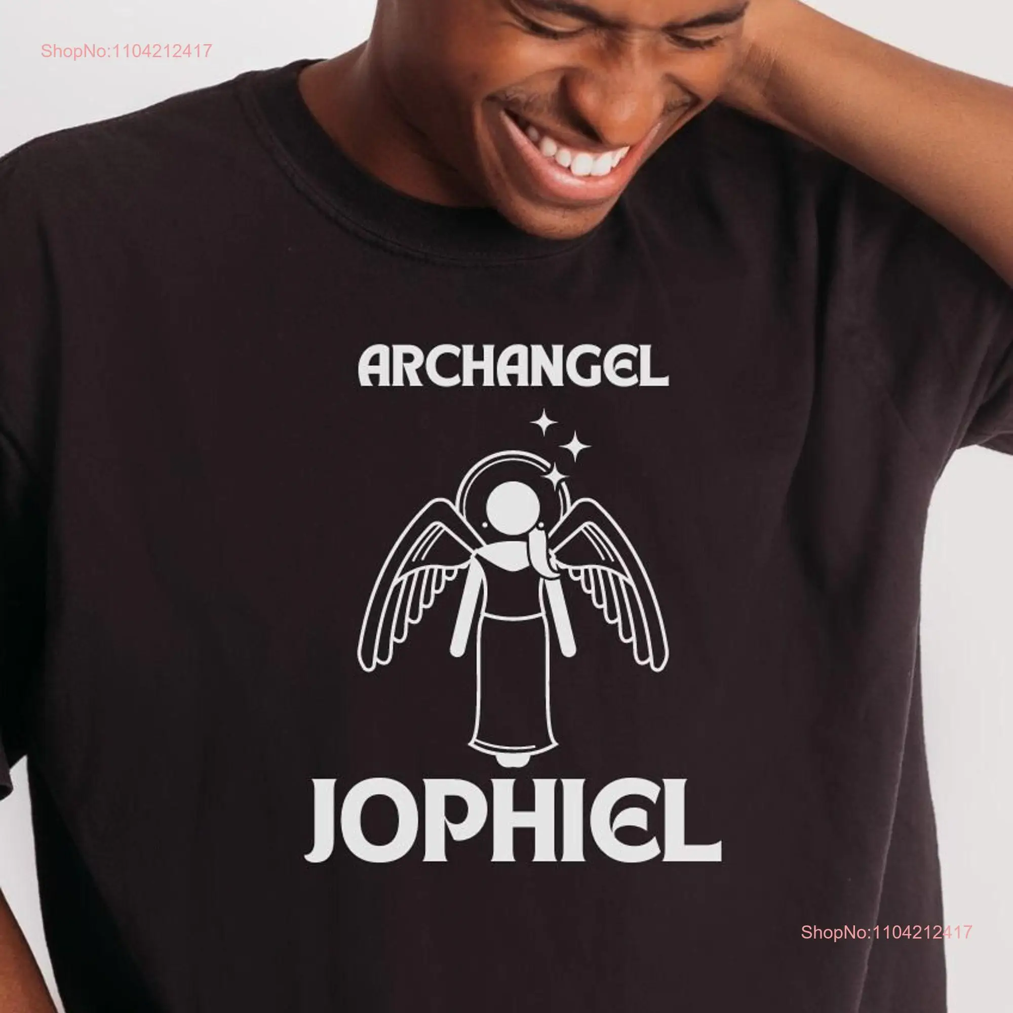 Футболка Archangel Jophiel Archangels Arch Angels Сакральная геометрия Духовный ангел с длинными