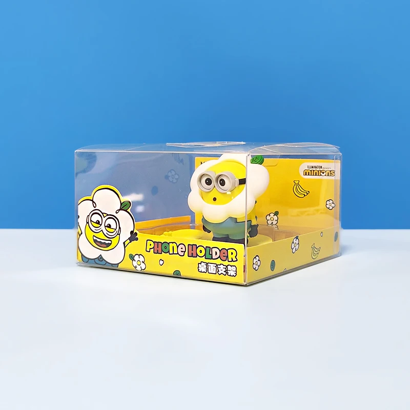 MINISO Huahua Миньоны Боб настольная подставка Милая мультяшная декорация ленивая