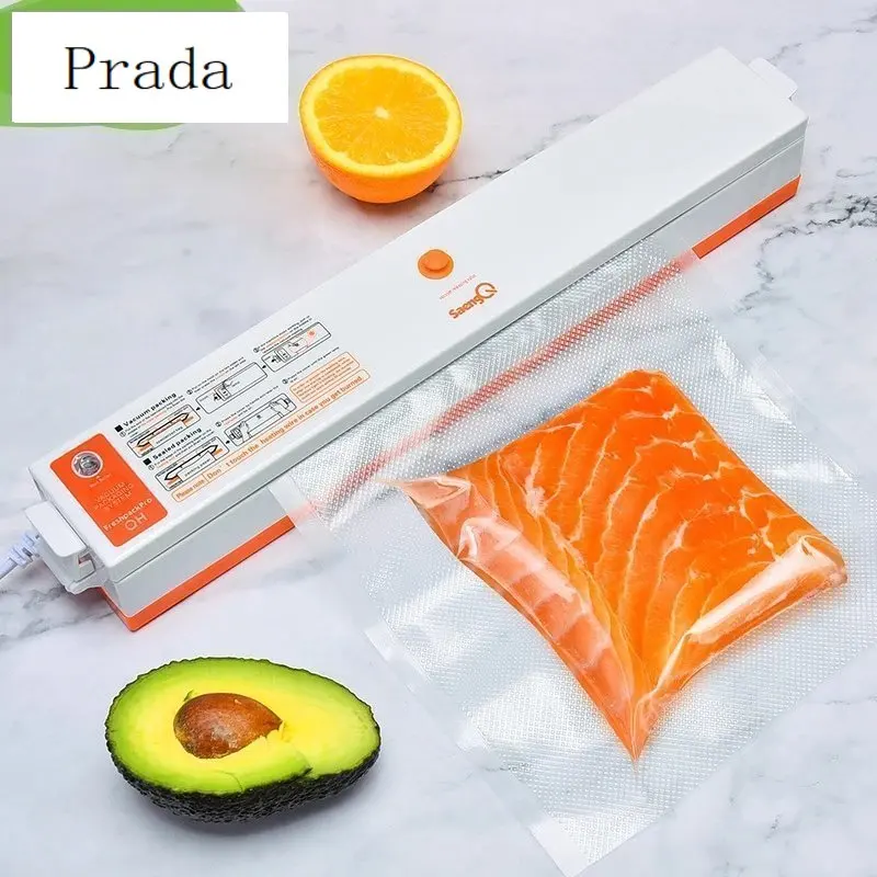 

Electric Vacuum Sealer Packaging Machine For Home Kitchen Including 15pcs Food Saver Bags Commercial Vacuum Food Sealing