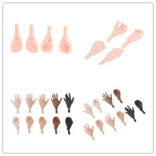 

1/2 pair Replacement Hands Doll Hands Doll Accessories Doll Universal Replacem DIY Toy Accessories Арматура куклы