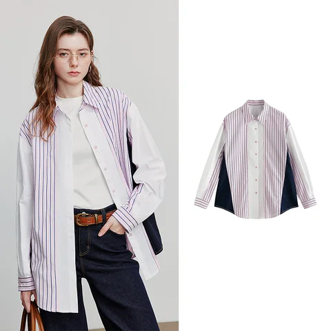 TOYOUTH женская блузка с длинным рукавом