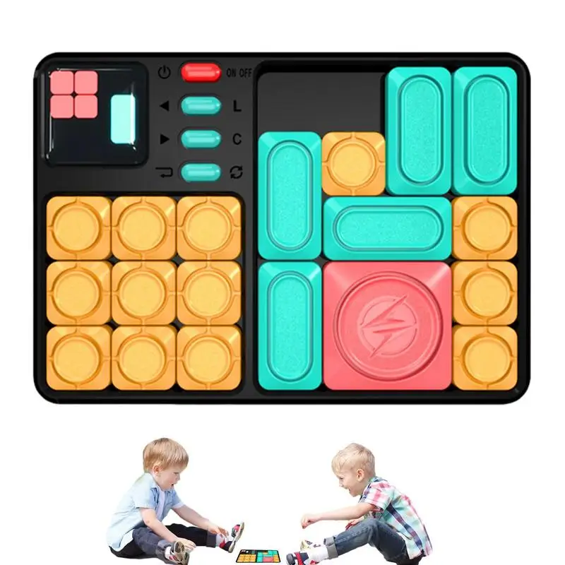 

Super Slide Brain Games Kids Sliding Puzzle Toy Brain Teaser Puzzles For Adults Level 500 Montessori Early Education Toy STEM To