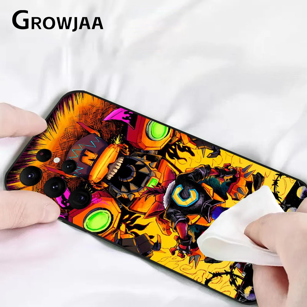 C-Crash B-Bandicoot GAME Phone Case for Samsung Galaxy S24 Ultra S22 S23 S21 S20 5G Protective Silicone TPU Funda