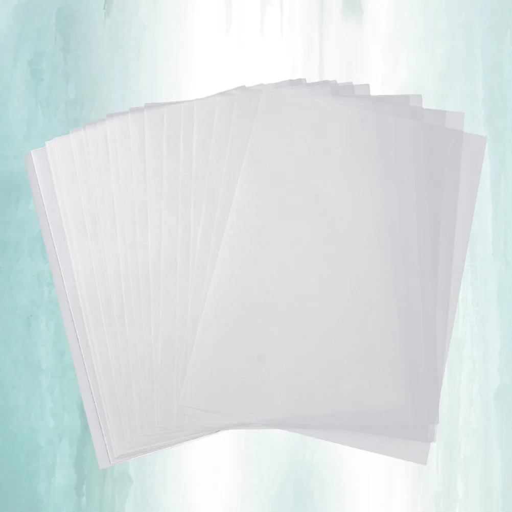 

A4 Transparent Tracing 100Pcs, Translucent Sketching Papers Drawing Crafting Transparent Paper Tracing Paper Vellum