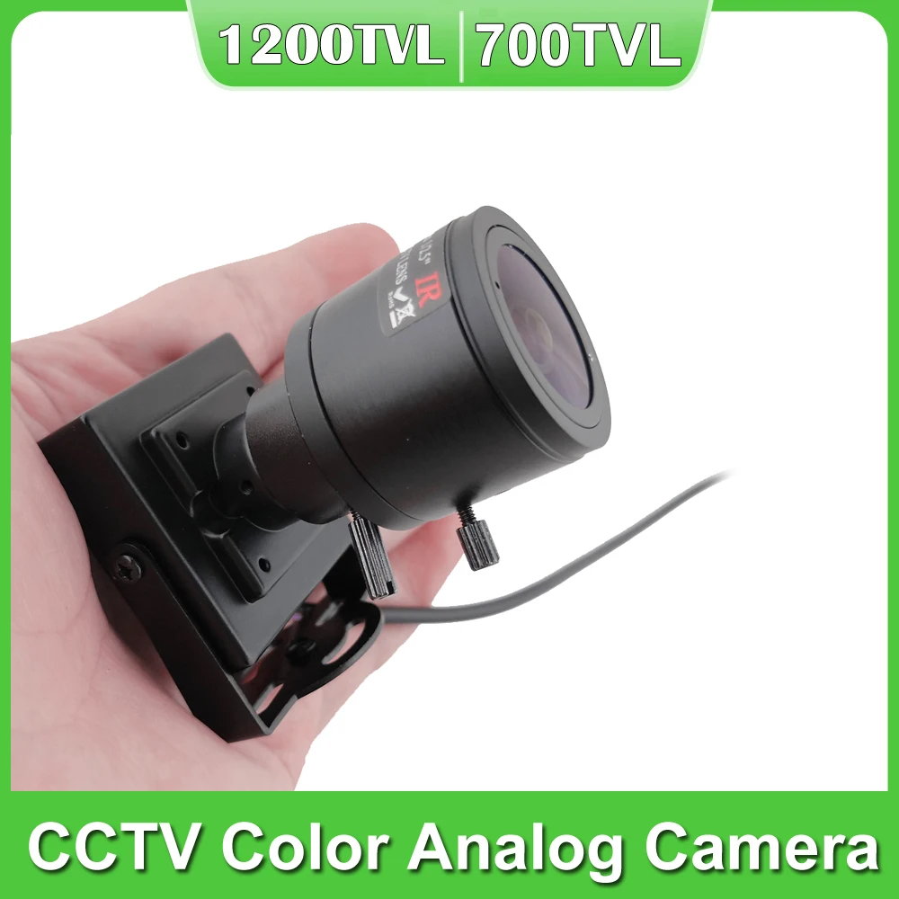 Варифокальная мини-камера 1200TVL 2,8-12 мм/6-22 мм 700tvl с ручной фокусировкой, регулируемый объектив, камера видеонаблюдения, автомобильная камера наблюдения
