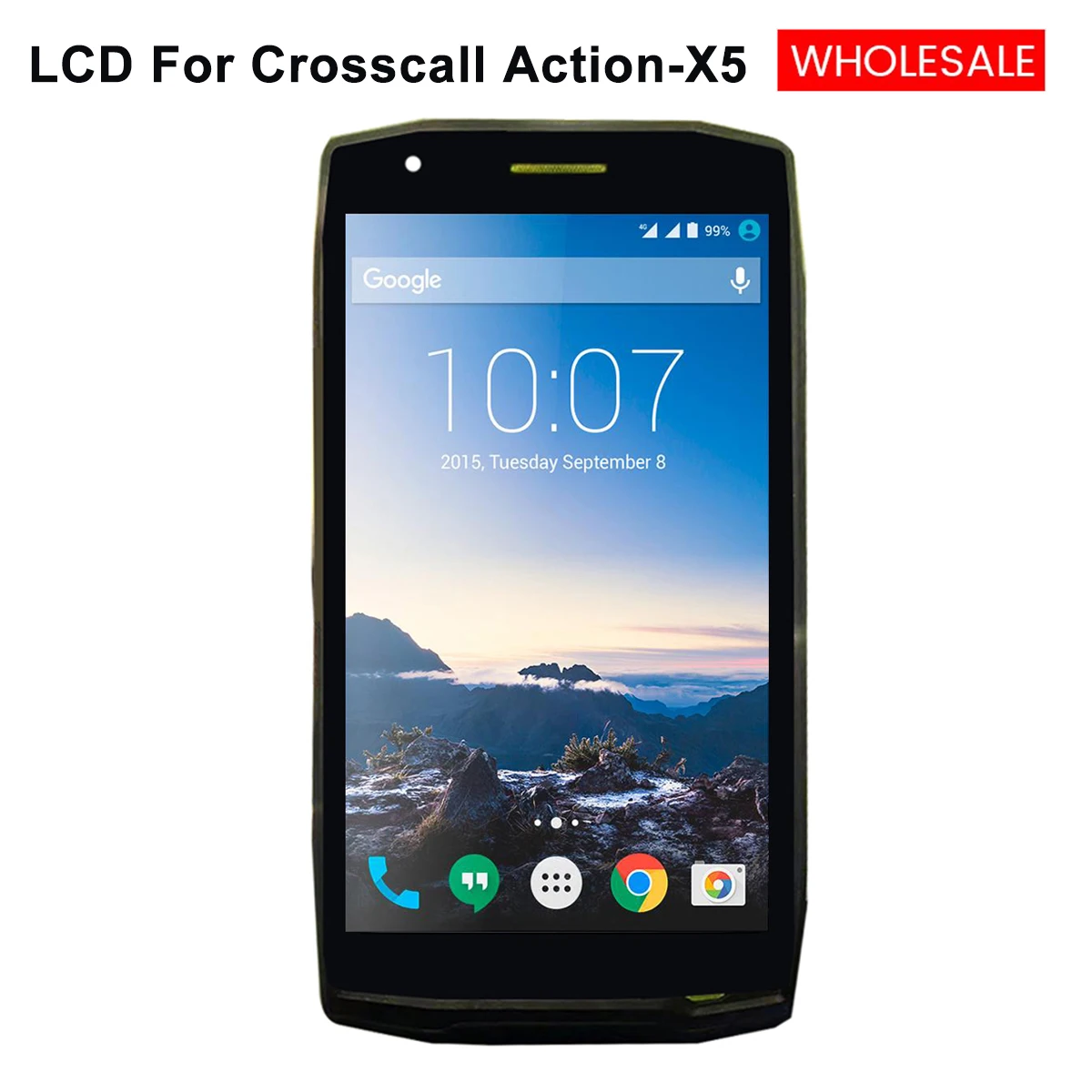 Original LCD Action X5 Screen For Crosscall Action X5 LCD Display Screen Assembly For Crosscall Action-X5 LCD Screen Black