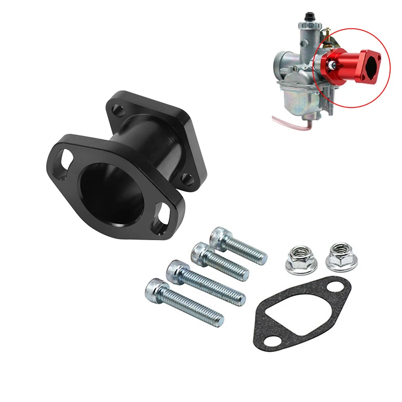 

ЧПУ впускной коллектор карбюратор адаптер Разъем двигателя для VM22 PZ19 PZ26 Carb впускная труба впускной коллектор прокладка винт