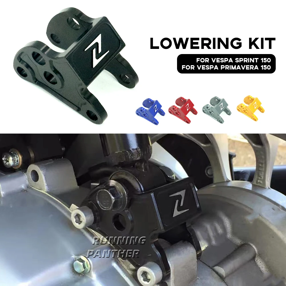 

Аксессуары для мотоциклов Vespa SPRINT Sprint 150 PRIMAVERA Primavera 150, черные/титановые/красные/Золотые/синие