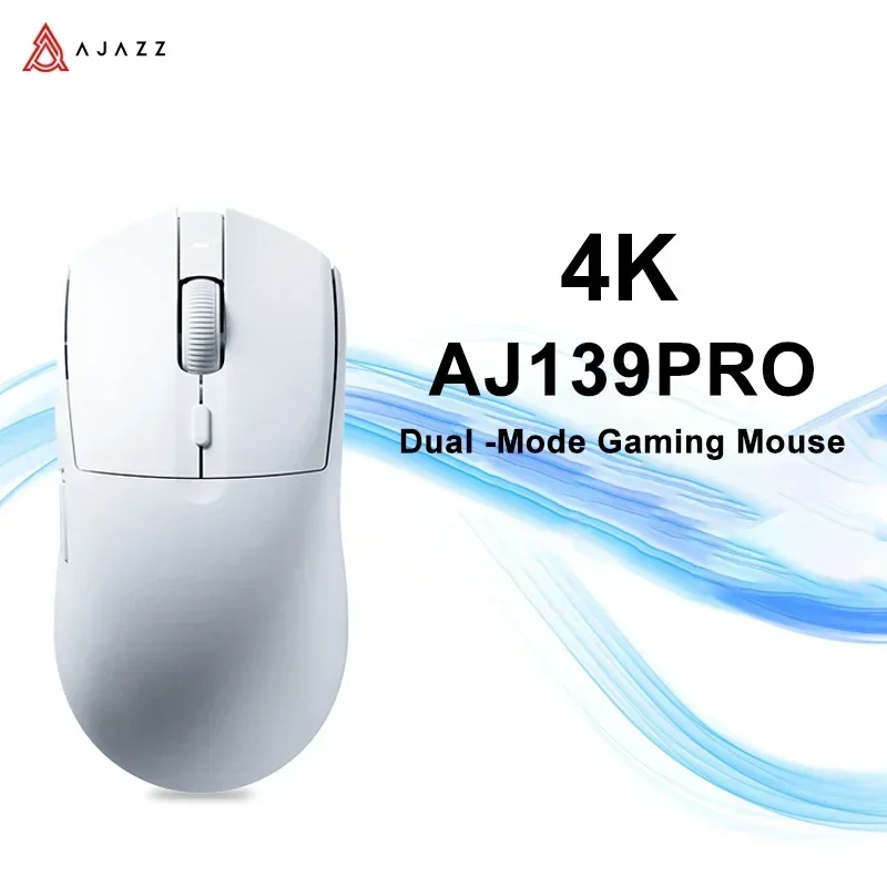 Беспроводная мышь Ajazz AJ139 Pro 4K 2 режима 26000DPI 65 ГГц 4