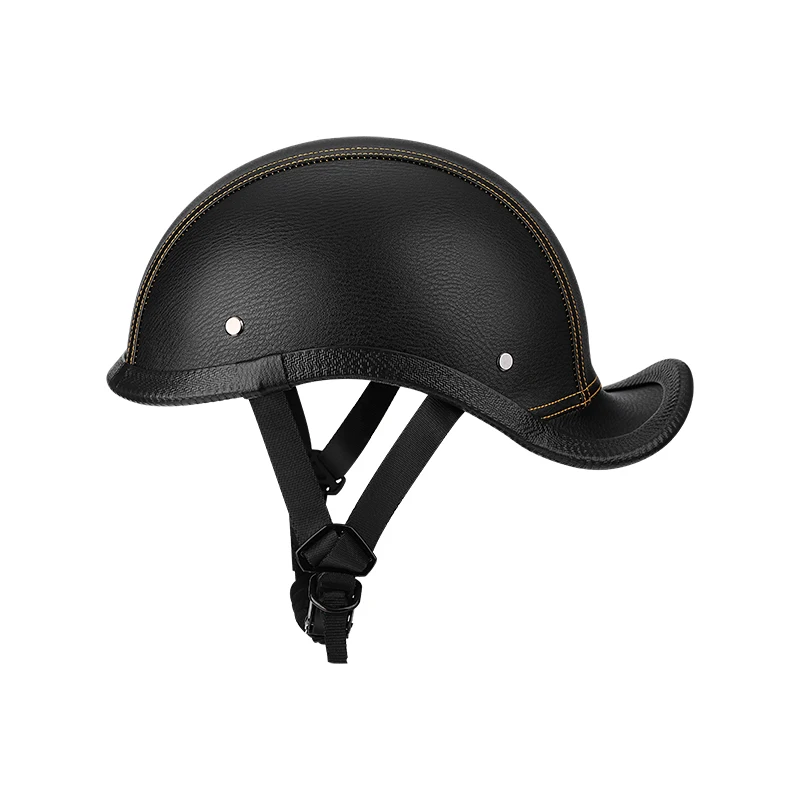 

Internet celebrity helmet Light weight motorcycle helmet Fiber glass shell ultra light weight design leisure helmet fa