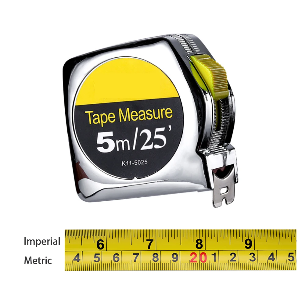 Measuring Tape Mesure 3M 5M 7.5M 10M Stainless Steel Metric Tape Measuring Tool Construction Ruler Fita Metrica Metric And Feet