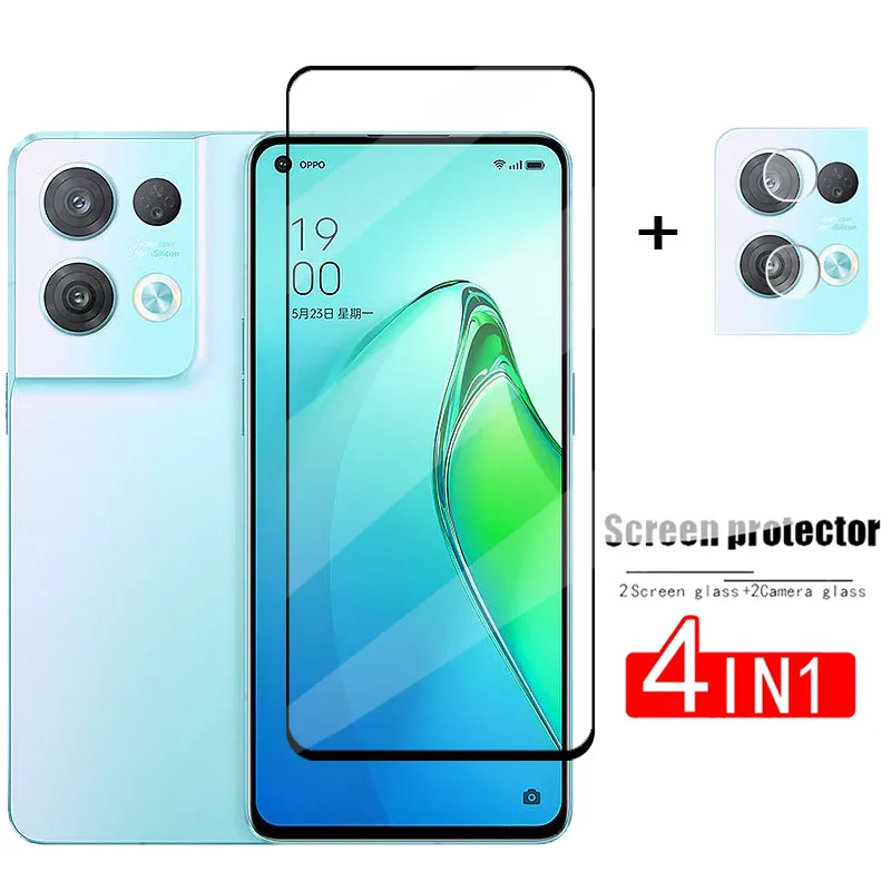 

Full Cover Glass For OPPO Reno 8 Pro Tempered Glass Reno 8 Pro Screen Protector Protective Phone Lens Film For Reno 8 Pro Glass