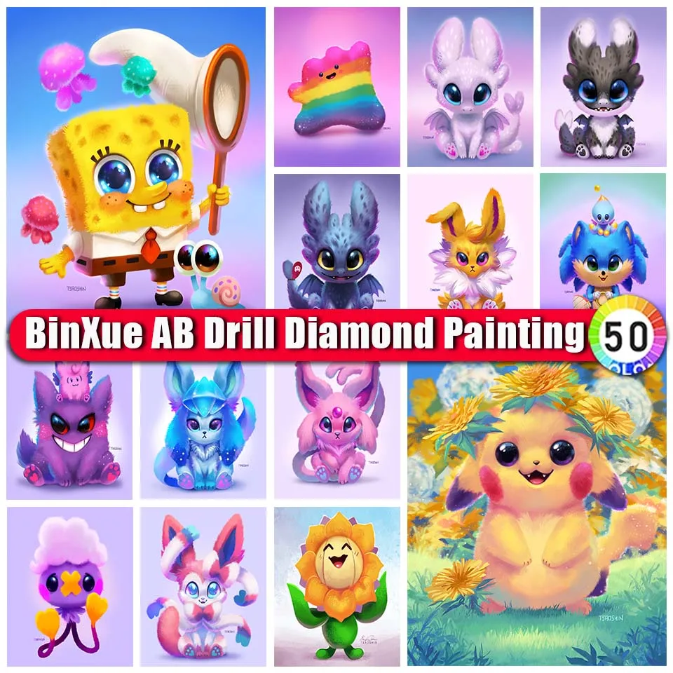 

Набор для алмазной живописи BinXue 5D "сделай сам"