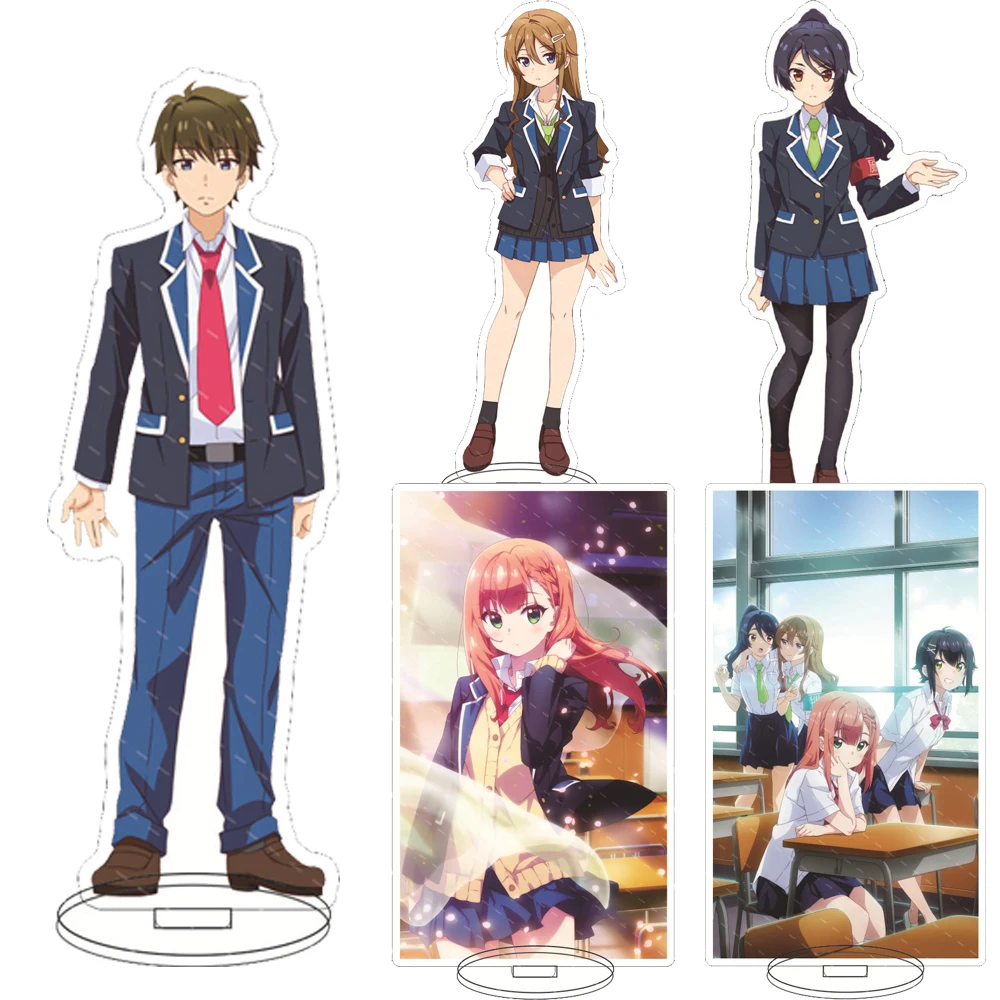 

A Boy Full Of Dreams Is A Realist Anime Figures Acrylic Stands Model Toy Creative Desk Decor Props Fans Birthday Gift