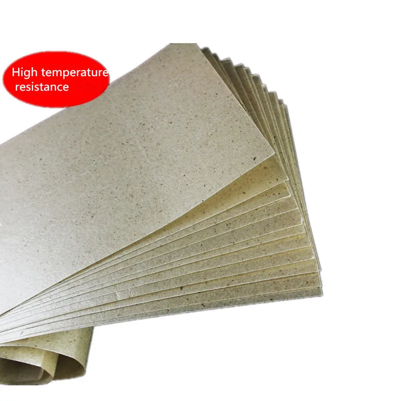 

High Temperature Resistant Mica Paper Insulating Mica Sheet For Hot Air Gun Soldering Stations Grilling Heater 330mm*110mm 3Pcs