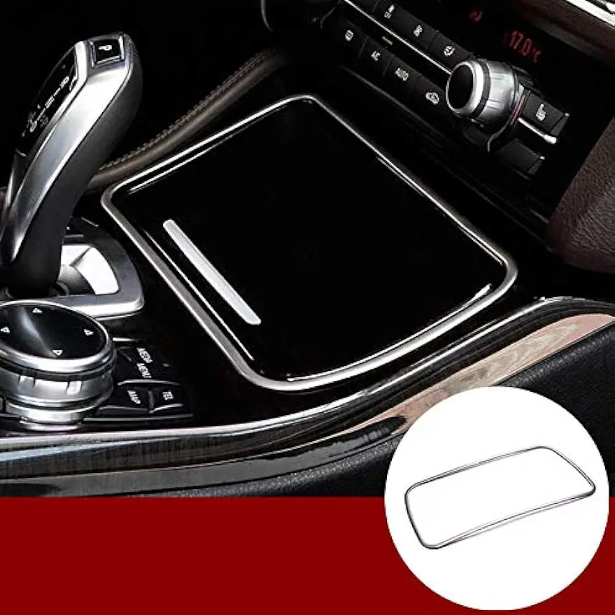 

Декоративная крышка, рамка для подстаканника центральной консоли, подходит для BMW 5 серии F10 F11 2011-2016