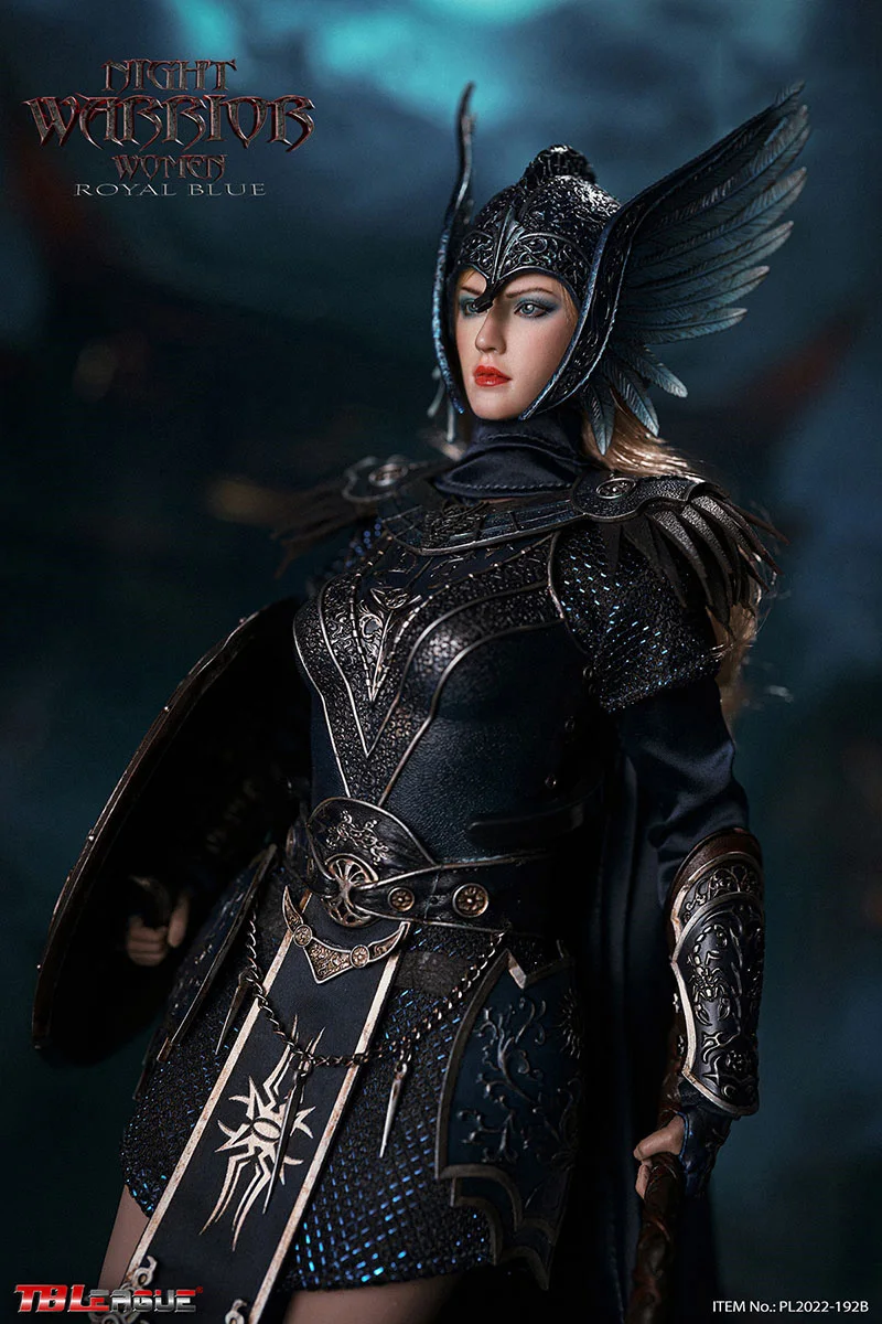 TBLeague PL2022-192 1/6 Женский солдат Ночной воин Valkyrie Armor Sword Brave Battle Guard City Guardian 12-дюймовая