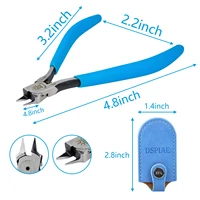 dspiae st l ultimate bladeless pliers for small pieces and etching parts hand tool pliers blue new