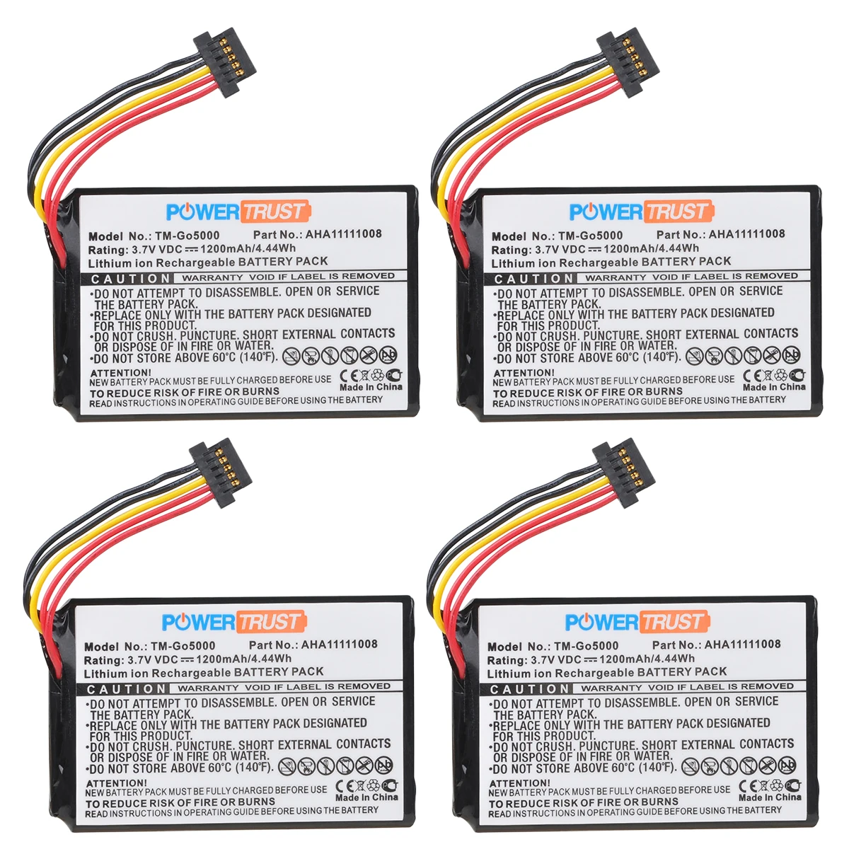 Аккумулятор AHA11111008 для TomTom GO 5100, VF6P, VFAD, 4FL50, GO 6100, PRO TRUCK 5250, Pro 5250, Go 6200 (art.: 3920bc80ef441) - 3920bc80ef441