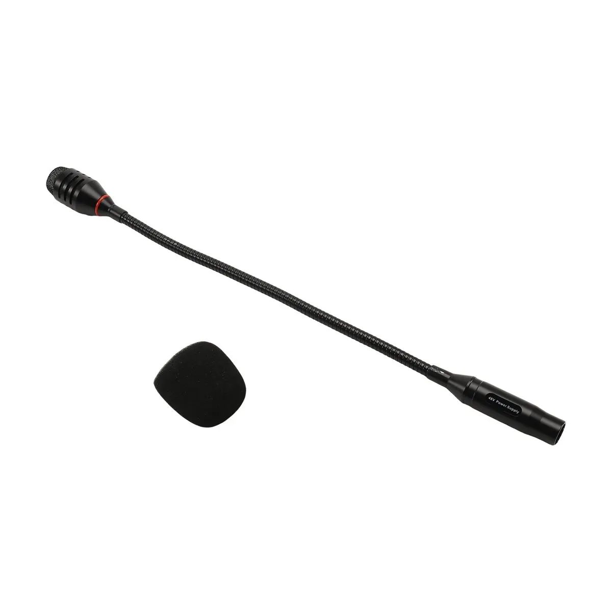 Профессиональный динамический микрофон DTC6 DJ Mic с 3-контактным разъемом (папа), 48В, на гибкой стойке, с подсветкой, для сценических выступлений и конференц-залов (art.: 3920dbd5aa9f2) - 3920dbd5aa9f2