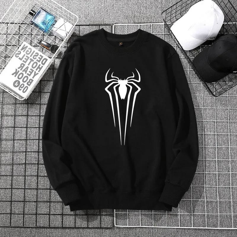 

Marvel Movie Super Hero Spiderman Hooded Sweatshirt Hoodies Pullover Clothes The Avengers Harajuku Men Women Autumn Winter Unise