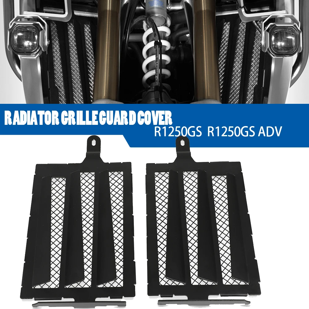 

New For BMW R1250GS Adventure R 1250 GS ADV 2019 2020 2021 2022 Motorcycle Radiator Guard Grille Cover Protector Cubre Radiador