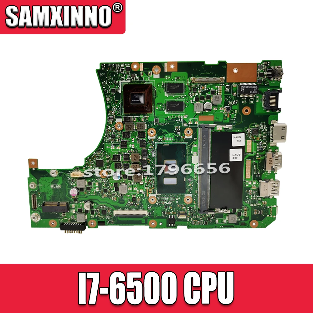 

X556UJ REV:2.0 i7-6500U 8GB GT920M DDR3 For X556UV ASUS X556UV X556UB X556UR X556UF X556UJ Motherboard laptop Mainboard DDR4