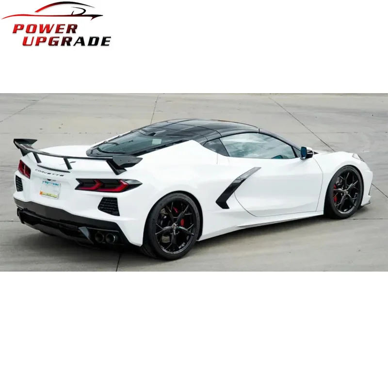 Комплект кузова из углеродного волокна C8 высокое крыло для Chevrolet Corvettes задний
