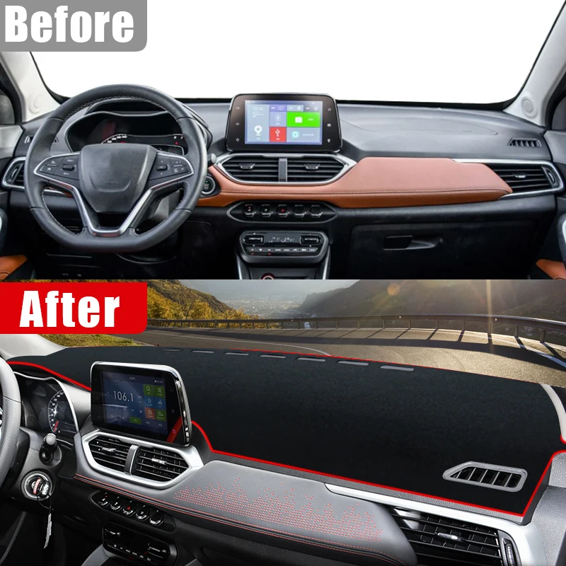 Для Chevrolet Groove 2021 2022 2023 чехол для приборной панели автомобиля избегайте света