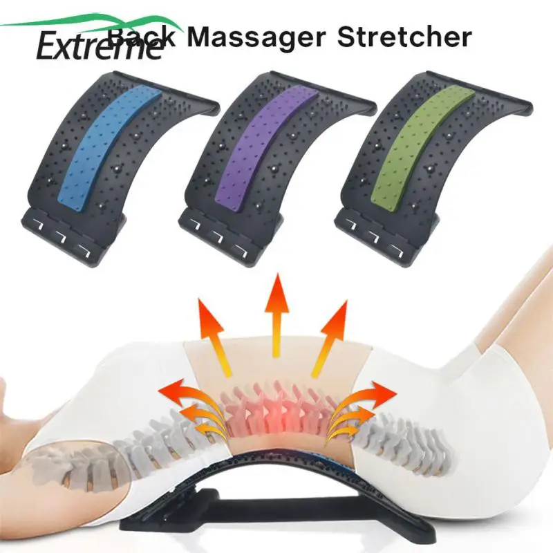 

Adjustable Angle Lumbar Massage Corrector Strong Fitness Equipment 3 Gear Radian Lumbar Exercise Lumbar Orthosis Physiotherapy