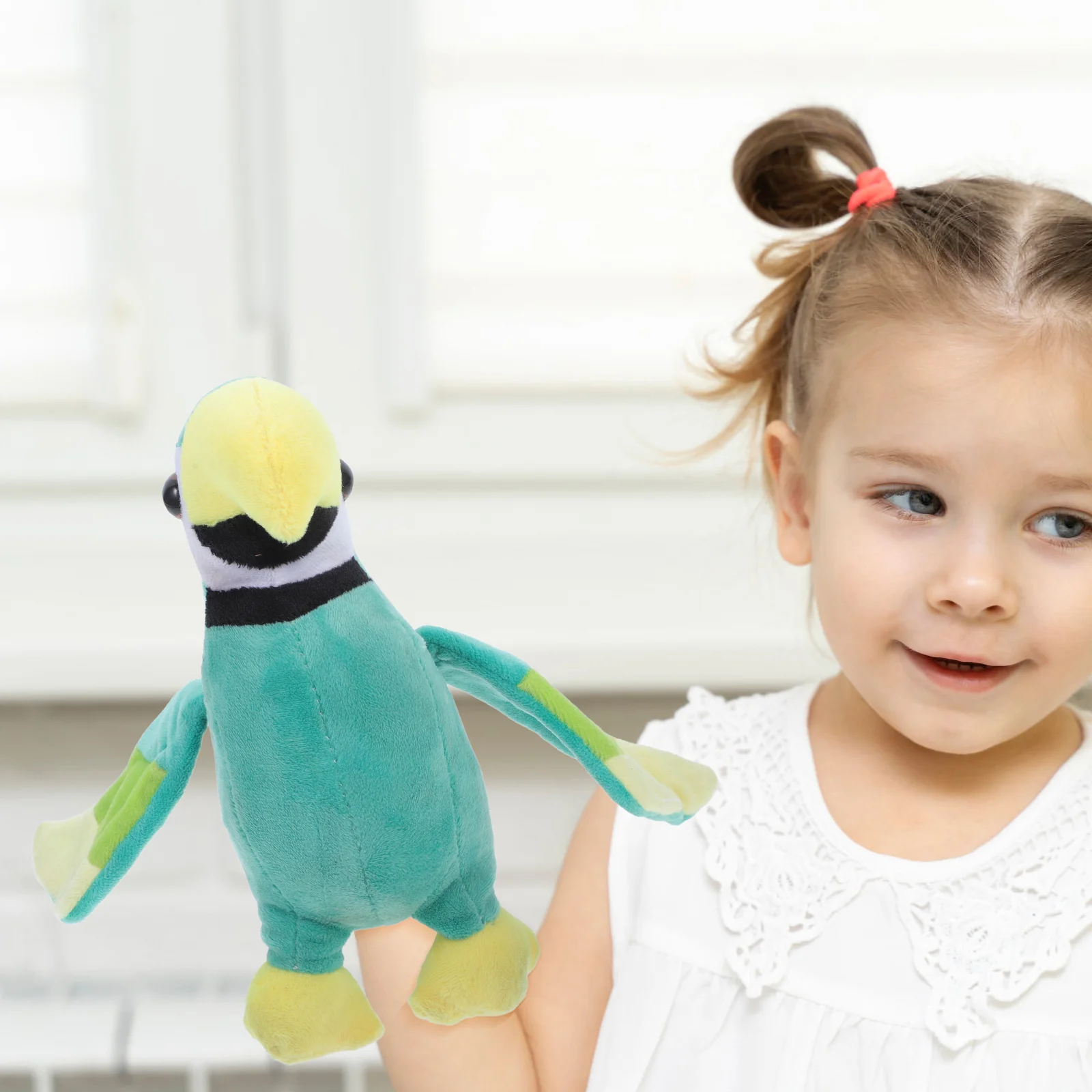 Мини-игрушки для малышей с попугаем птицами миниатюрные жевательные игрушки