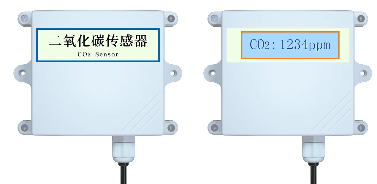 Экологическое сельское хозяйство 0-2000ppm 0-5000ppm 0-10000ppm RS485 Modbus детектор газа 4-20mA 0-5В