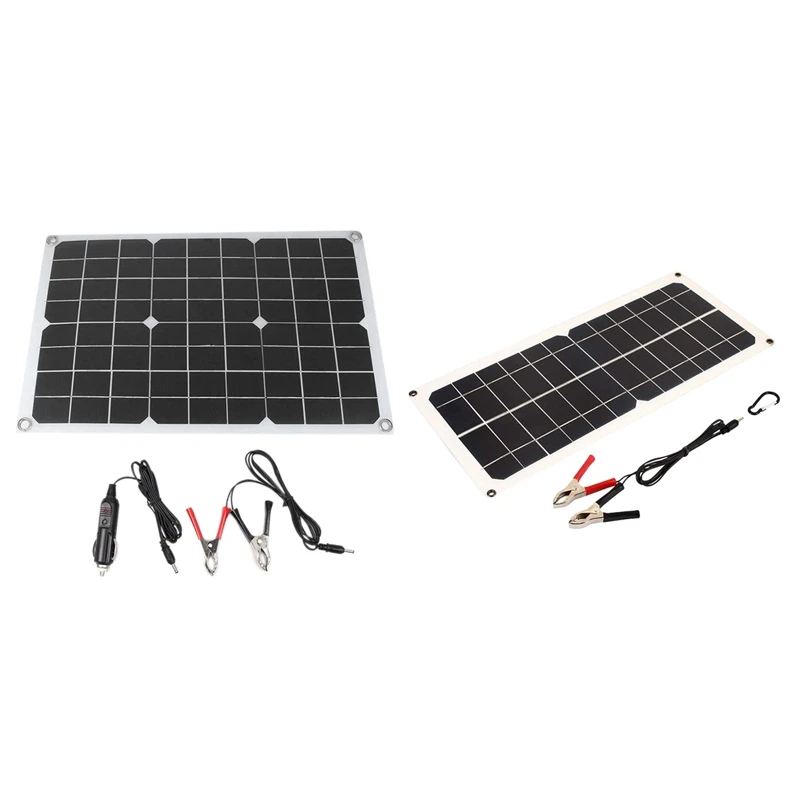 

Solar Charger Mono Silicon Ip65 Water Resistance For Outdoor Phone Car Boat Portable Climbing Solar Pane