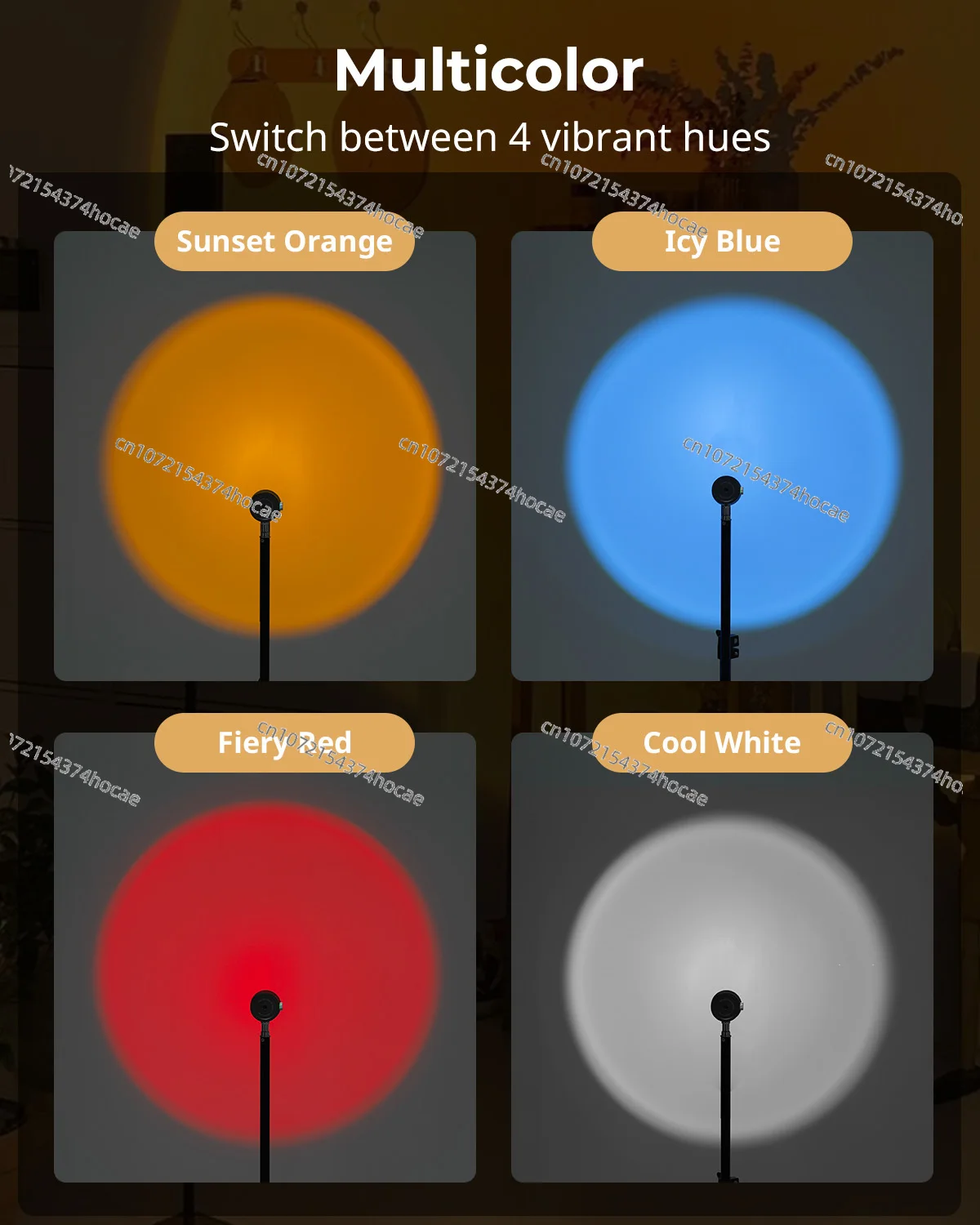 Портативный фокусируемый светодиодный светильник RF 10C с более 20 световыми