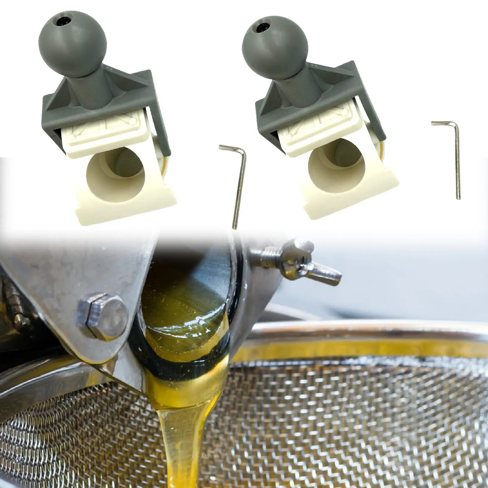 Аксессуар для клапана меда инструмент розлива пчеловодства кран экстрактора