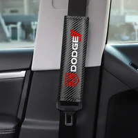 dodge car seat belt leather shoulder guard pad safety pad for dodge journey caliber avenger caravan ram 1500 charger dart