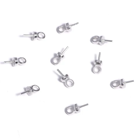 Металлические штифты для бижутерии GMB724 6,5х3 мм