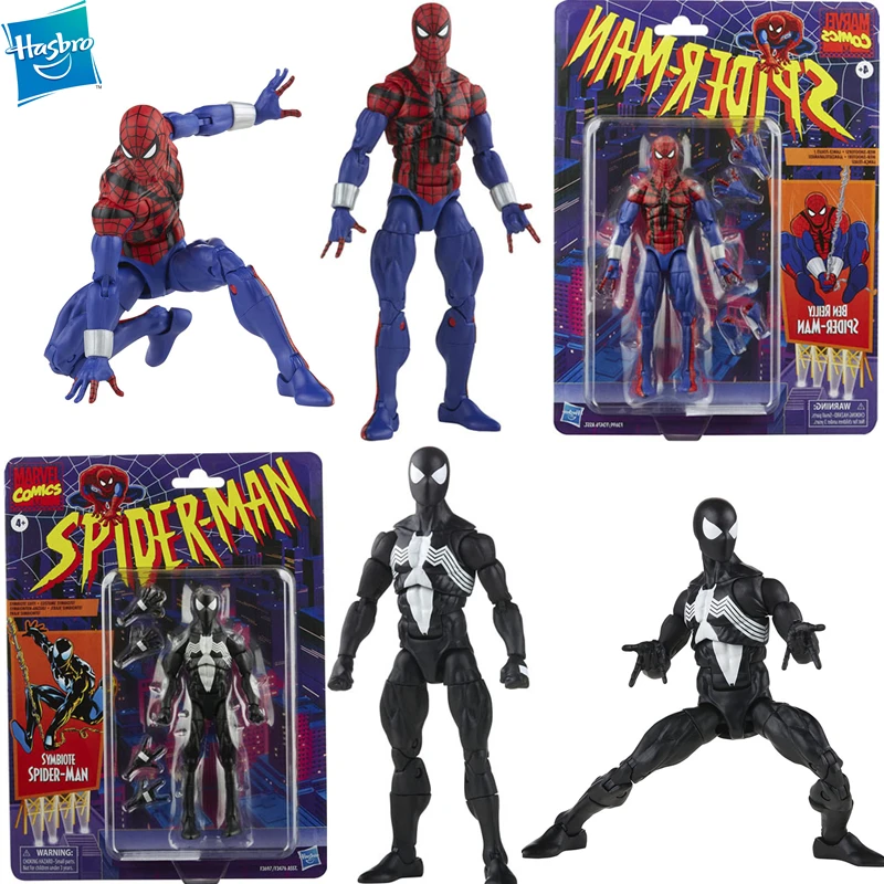 

Hasbro Original Spider Man Marvel legends Venom Carnage Lizard Toys Articulation Avengers Action Figure Retro Collection Model