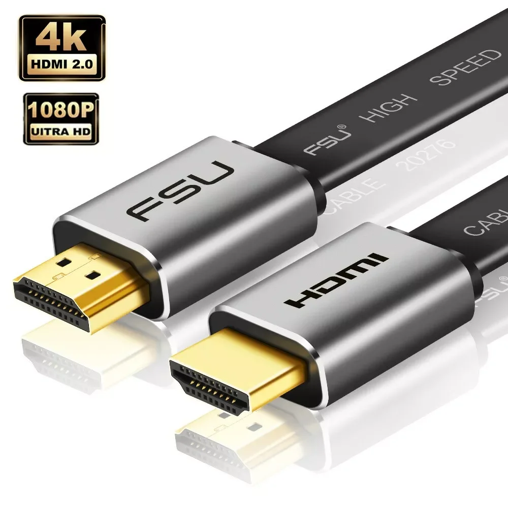 

HDMI-compatible Cable Video Cables 4K*2K HDMI-compatible To HDMI Cable Gold Plated 3D 1080P for Monitor TV PS3/4 Computer 1m 3m