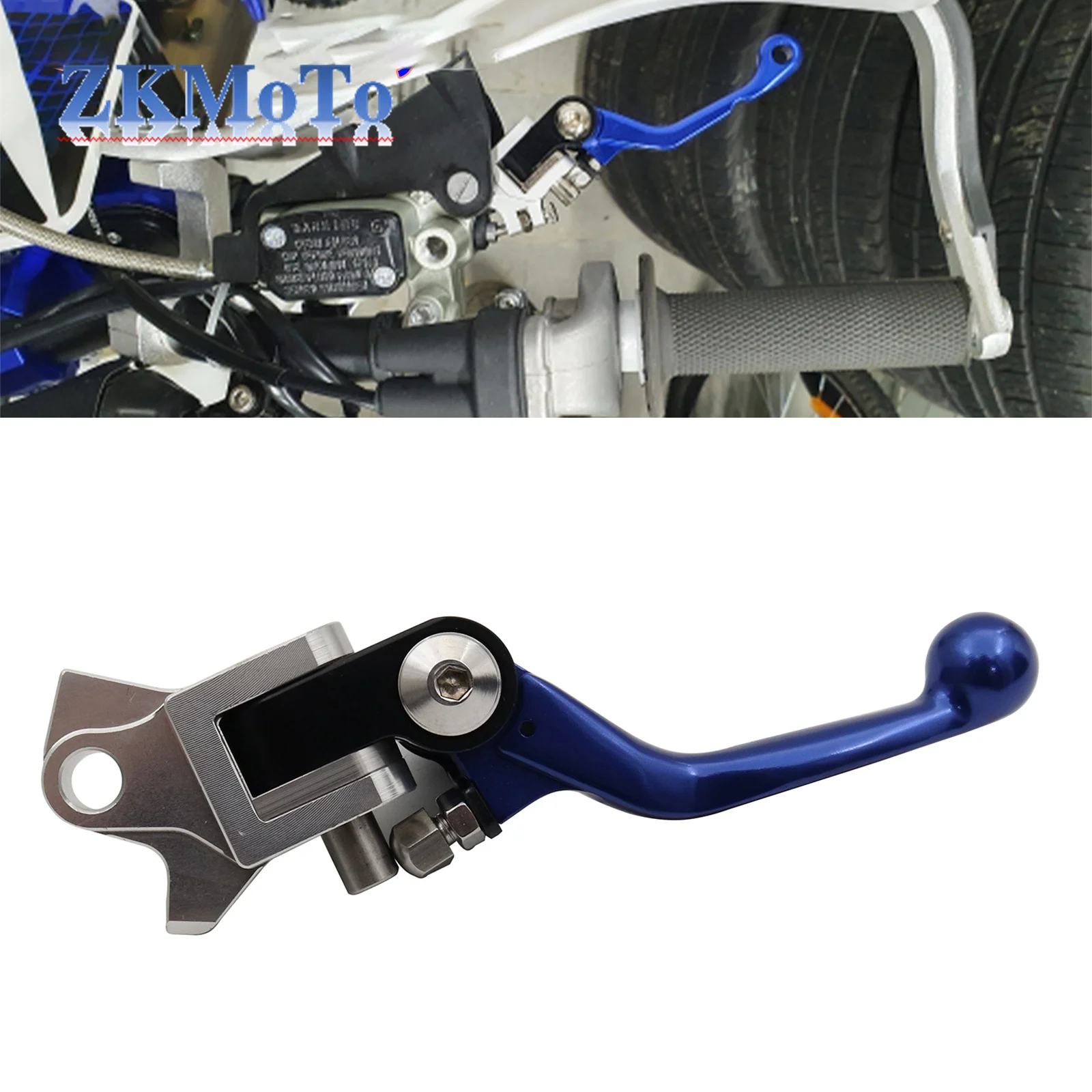 

Рукоятка тормоза для мотокросса, Ручка Складная с защитой от падения для Yamaha YZ125, YZ250, YZ250F, YZ450F, YZ250FX, YZ250X, YZ450FX, WR450F