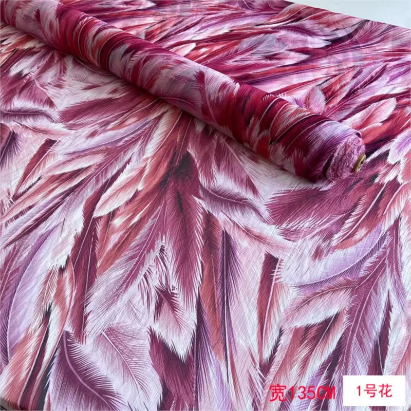 Летняя шелковая пируетная ткань с принтом широкая солнцезащитная одежда шарф