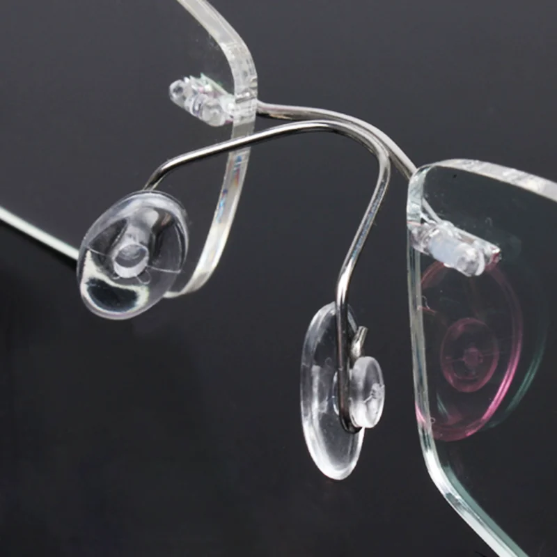 25 пар овальных силиконовых очков солнцезащитных носовых упоров для