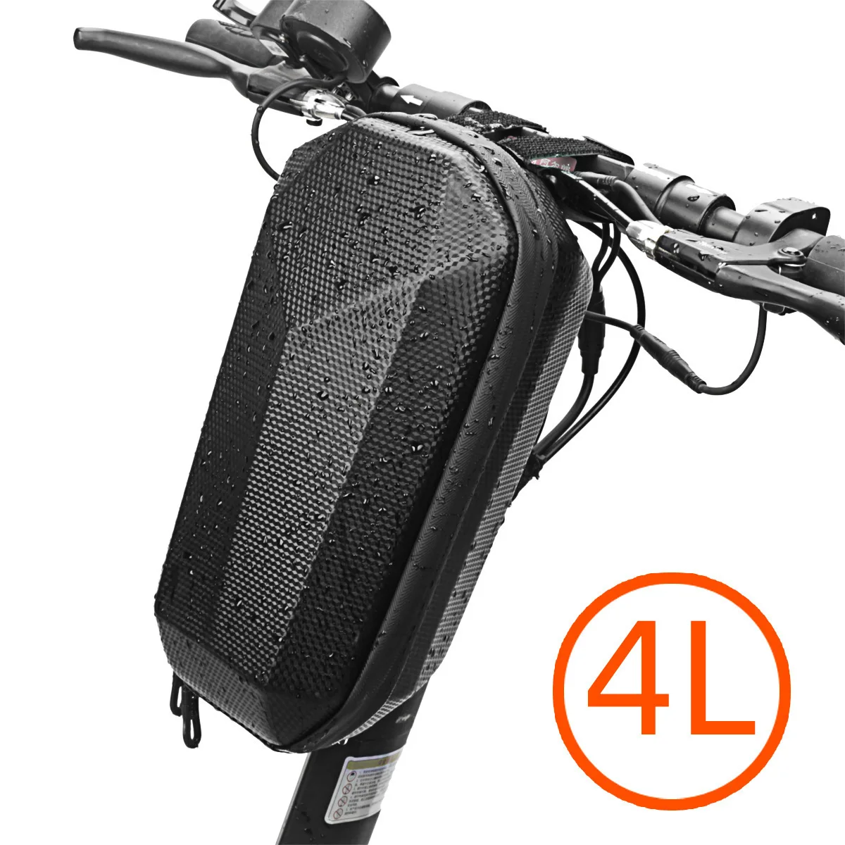 

4L Zipper Scooter Front Bag for Xiaomi M365 Electric Scooter Bag Waterproof Front Storage Hanging Bag for Kugoo M4 Accessories