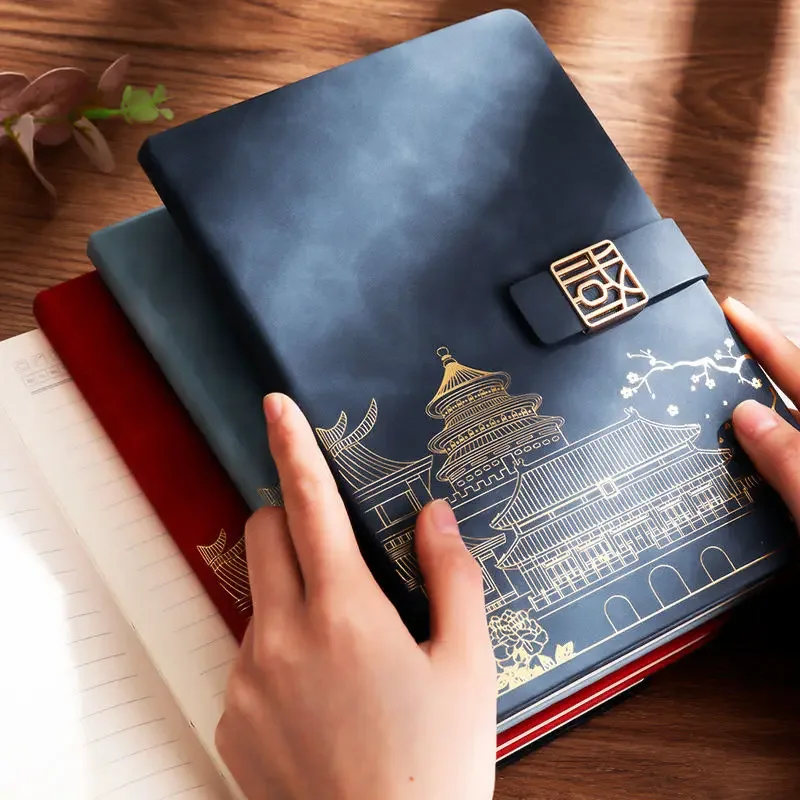 Книга для заметок книга в местном стиле утолщенный блокнот дневник формата А5