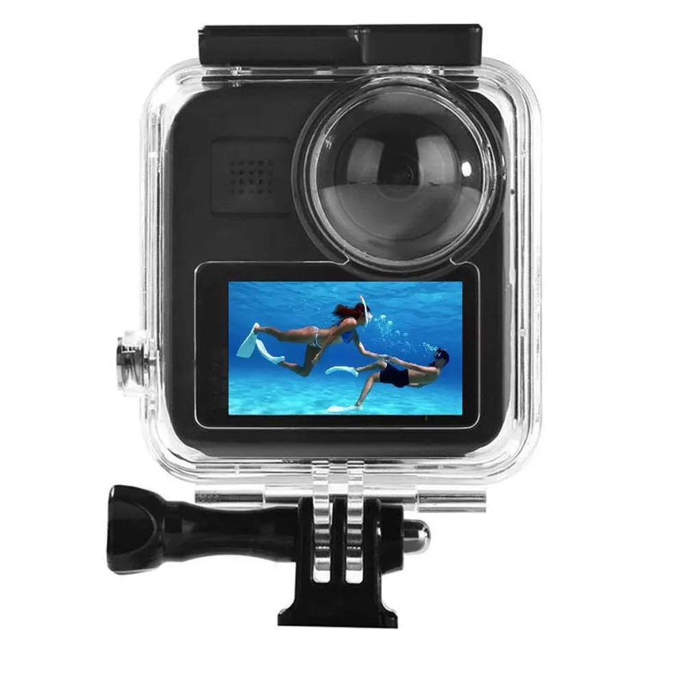 50m For GoPro Max Waterproof Housings Shell Protective Cover Box For Go Pro 360 Panoramic Camera Dive Case Accessories
